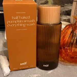 NIB Snif Half Baked Pumpkin Smash Everything Wash Laundry Detergent 16 oz Full